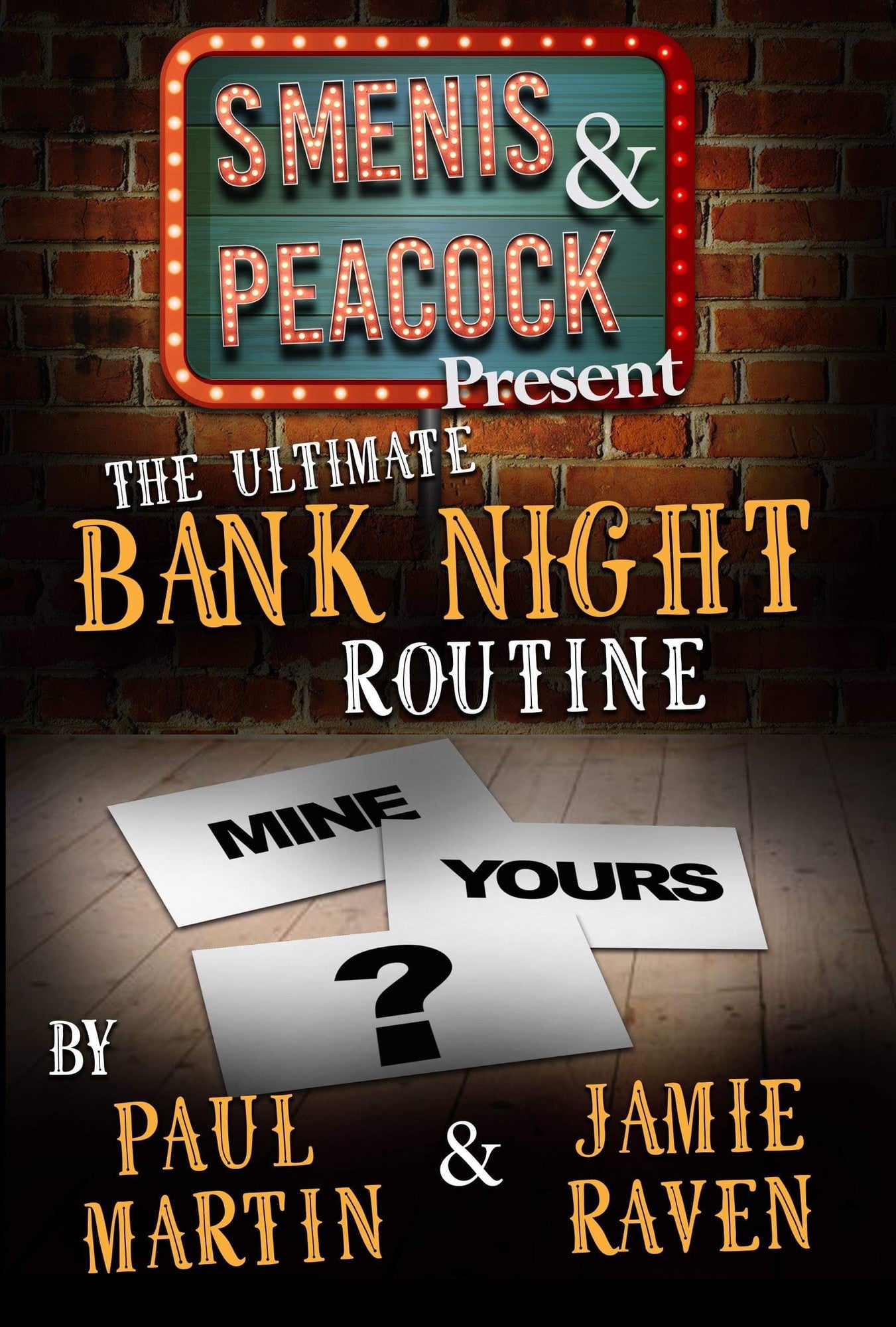 Mine, Yours & The Mystery - Ultimate Bank Night Routine